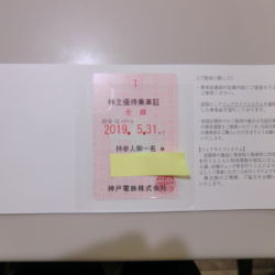 神戸電鉄株主優待定期 神戸電鉄株主優待定期