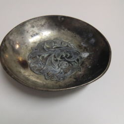 銀製菓子器 銀製菓子器