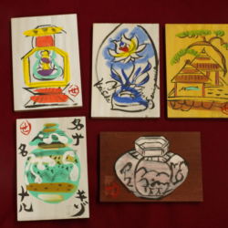 板絵 芹沢 銈介作 板絵 芹沢 銈介作