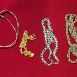 金ネックレス、金プラチナネックレス 金ネックレス、金プラチナネックレス