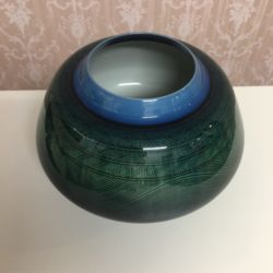 九谷焼 壺 徳田八十吉 九谷焼 壺 徳田八十吉