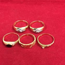 ダイヤモンド金プラチナ指輪など ダイヤモンド金プラチナ指輪など